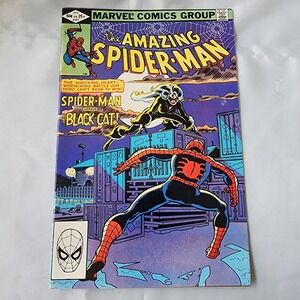 Marvel Amazing Spider-Man #227‎ Comic Book Spiderman Versus Black Cat FN First